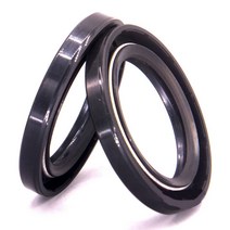블랙 ID 50-75mm TC/FB/TG4 스켈레톤 오일 씰 링 NBR 더블 립 개스킷 회전 샤프트용, 52 65x95x12mm 1Pcs