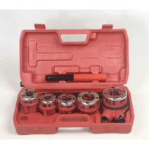 파이프머신 나사 가공기 스레드머식 미싱기 나사산, 유형 63쿼터 2인치 6 헤드