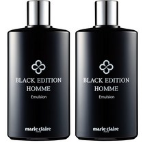 마리끌레르 블랙 에디션 옴므 로션 200ml 에멀전, 2개
