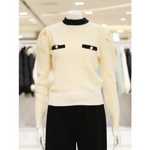 [AK수원점] [밸리걸]심플 배색 포인트 니트(394140)