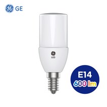 [led전구초미니크립톤] GE LED 브라이트 스틱 전구 5W 7W 샹들리에 촛대구 E14 / E17 전구, 스틱 5W E14(14mm), 주광색(하얀빛)