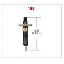 발전기부품 KIPOR KAMA YANMAR 5KW 디젤 발전기 186F 엔진 인젝터 용 170F 연료 어셈블리, 04 188F