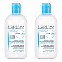 바이오더마 하이드라비오 클렌징워터 500mlx2개입 bioderma h2o 대용량 페이셜 클린싱 코스트코 노워시 저자극 클렌저 세안수 1리터