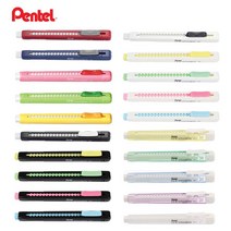 Pentel 펜텔 클릭 이레이져 슬라이딩 샤프식 지우개 (ZE80 ZE81), ZE80-K 그린
