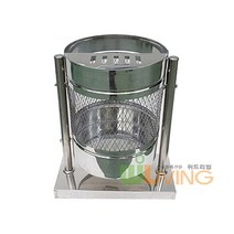 [쿠이]원형행거망 스텐휴지통(망형/500x850/140L) 공원 가로~22344EA+V fyhfyh*1506559qR, 본상품선택