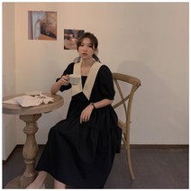 원피스 빅카라 여름 롱 드레스 캉캉 하객룩 데이트룩