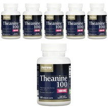 재로우 테아닌 100mg 베지 캡, 60정, 6개