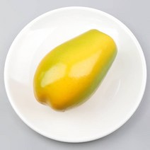 파파야 모형 11.5cm 인조 열대 과일 그린파파야 파파야망고 골드파파야 파파야메론 모형과일