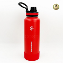 써모플라스크 보냉병 보온병 THERMOFLASK 코스트코 물병 등산용 운동용 캠핑용, 10세트, 1200ml 레드