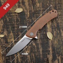 세라믹칼 정육칼 일본 독일 명품칼 중식칼 장미칼석화 된 물고기 4 접는 나이프 K110 철강 탄소 섬유 핸들, 07 PF949KM