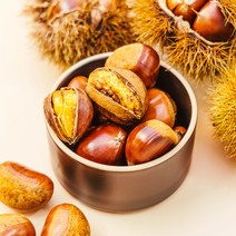 구수하고 달콤한 토실토실 부여 알밤 2kg 칼집밥 1kg 깐알밤, 부여 깐알밤 가정용 1kg, 1개