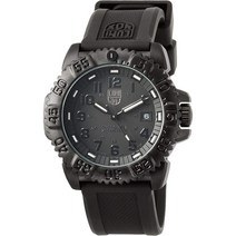 루미녹스 에보 네이비 씰 블랙아웃 남성용 시계 3051.블랙아웃