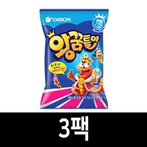 오리온 왕꿈틀이 80g 3팩 초콜릿 피니
