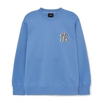 아가일 빅로고 오버핏 맨투맨 NY L.Cobalt Blue
