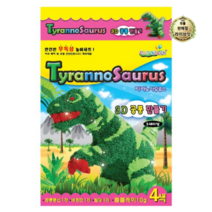 라이브잇 컬러룬 볼클레이 공룡만들기 대, 티라노사우루스, 4개