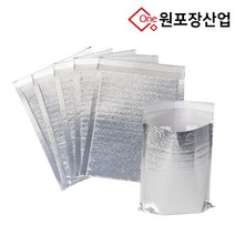 접착식 은박 보냉봉투, 20x25+4, 30장