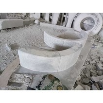 콘크리트경계석 보도블럭 주춧돌 담장석 마당꾸미기, 호 20x10