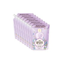 꽃담초 초고농축 섬유유연제 라벤더 1 6L 8개, 샤프란 꽃담초 초고농축 섬유유