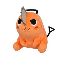 포치타 봉제인형 체인소맨 굿즈, B2 앉은 자세 포치타 40cm