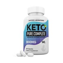 케토 퓨어 알약 케토제닉 사과 사이다 식초 마카다미아넛 오일 녹차 케토시스 남성용 60캡슐