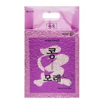 백년애 리얼 콩써서 만든 고양이 두부모래 라벤더 2.5kg 6개 [2mm]