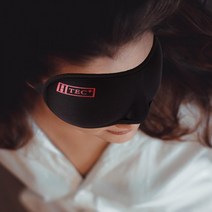 [노띵크]그린유통킹눈찜질 냉온열 찜질안대 3D입체형 눈사랑 3, 블랙
