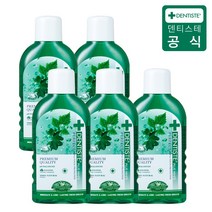[공식몰] 덴티스테 내츄럴 오랄린스 100ml 5개 가글 입냄새 구취 제거