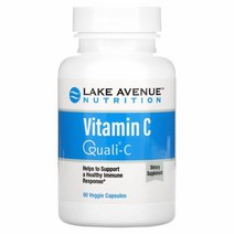 Lake Avenue Nutrition 비타민C Quali C 1000mg 베지캡슐 60정