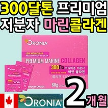300 달톤 프리미엄 저분자 연어 마린 콜라겐 분말 가루 스틱 크린베리 맛 비타민 C 피씨 피시 캐나다 피부 보습 탄력 흡수 에좋은 콜라갠 코라겐 골라겐 저자분 여성 홈쇼핑 추천, 2통(2개월)