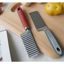 논슬립 손잡이 레벤호프 물결칼 웨지감자 묵칼 다양한 활용 색상랜덤 발송 1p