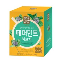 페퍼민트 허브차(20T/녹차원), 16g, 20개입, 1개