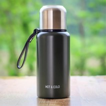 세련된 등산용 스텐 보온물병 그린 500 차텀블러 차통