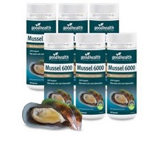 굿헬스 초록입홍합 6000mg 100캡슐 6통 / Goodhealth Mussel 6000, 6개
