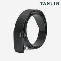 탄틴 소가죽 남자 정장 구리 자동벨트 T8607BK