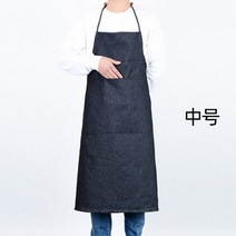 두꺼운 데님 앞치마 전기 용접 작업 성인 노동 보호 허리 남자와 공장 작업장 내마 모성 캔버스 앞치마, 중간두꺼운데님앞치마[경험팩]