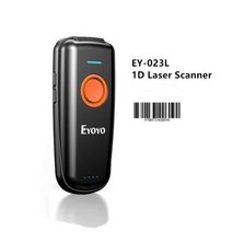 바코드무선리더기 QR 블루투스 스캐너 Eyoyo EY015 미니 바코드 스캐너 USB 유선 블루투스 무선 1D 2D QR PDF417 바코드 아이패드 아이폰 안드로이드 태블릿 PC, EY-023 1D