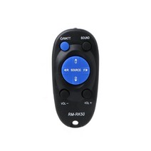 JVC 자동차 스테레오 RM-RK50 RM-RK52 KD-A625 KD-A725 용 리모컨 교체, 검은 색