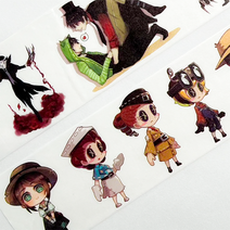 [당일출고] 제5인격 캐릭터 일러스트 마스킹테이프 굿즈 스티커 귀여운 씰 다꾸 폰꾸 데코 노트북 꾸미기 데바데 게임굿즈 다이어리꾸미기