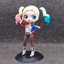 캐릭터 피규어 kids toys q posket harley quinn joker superhero pvc action figure anime figurines 소장 인형, H