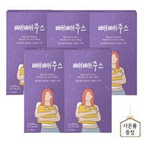 빼빼주스 2주 완성 다이어트 디톡스 클렌즈 해독주스 분말형 추천, 빼빼주스 5박스 (우리미 증정)