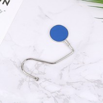휴대용 금속 접이식 가방 지갑 후크 핸드백 걸이 지갑 후크 핸드백 홀더 쉘 가방 접이식 테이블 후크, As Pic Show