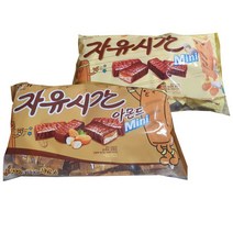 해태 자유시간 미니 630g 1개 자유시간 아몬드 506g 1개, 1세트