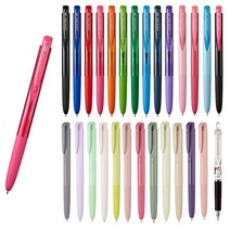 유니볼 시그노 노크식 RT1볼펜 UMN-155 0.28 0.38, 1.시그노노크식볼펜0.28mm, 베이비핑크