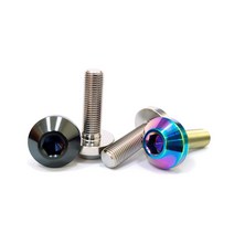 BW티탄 자전거 티타늄 스템 BMX 볼트 3/8-24 32mm, 블랙