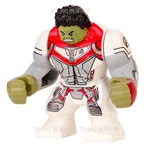 어벤져스 어벤져스4엔드게임시리즈캐릭터모음 레고호환, 제품176)헐크 화이트 슈트버전