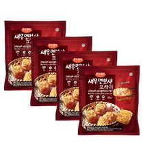 [푸드렐라] 새우 멘보샤 프라이 300g 4팩, 단품