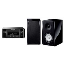 마란츠 M-CR612 + 야마하 NS-BP182 하이파이오디오, 612(블랙)