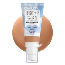 Physicians Formula Natural Defense Sheer Line of Defense 파운데이션 SPF 30 라이트-투-미디엄 28.3g(1온스) 피지션스 포뮬, Light-to-Medium