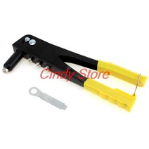 핸드 리베 터 수동 경량 리벳 건 키트 블라인드 툴 거터 수리 헤비 듀티 전문 도구, 한개옵션0