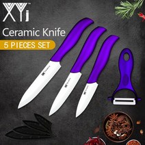 세라믹칼 정육칼 일본 독일 명품칼 중식칼 장미칼XYj 고급 세라믹 나이프 껍질 벗기기 유틸리티 슬라이스 3, 03 purple 345peeler